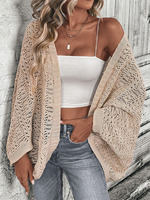 Elegant Batwing Sleeve Cardigan 5